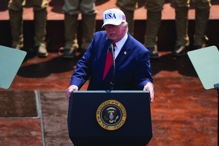 Trump visits newly built Theodore Roosevelt Presidential Library in North Dakota's Badlands